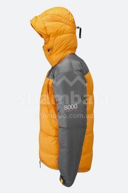 Зимовий пуховик Rab Expedition 8000 Jacket, Gold/Shark, XS (RB QED-21-GO-XS)