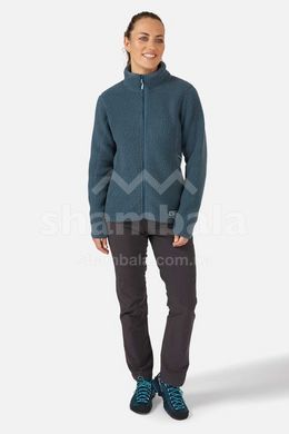 Женская флисовая кофта Rab Shearling Jacket Wmns, Deep Ink, 8 (QFF-85-DIK-08)
