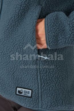 Женская флисовая кофта Rab Shearling Jacket Wmns, Deep Ink, 8 (QFF-85-DIK-08)