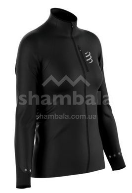Ветровка женская Compressport Hurricane Windproof Jacket W, Black, XS (7630102552911)