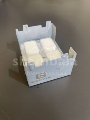 Твердопаливний пальник BaseCamp Pocket Stove з набором сухого пального, 4 таблетки (BCP 51700)