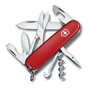 Швейцарський розкладний ніж Victorinox Climber, 14 функцій, 91 мм, Red (VKX1.3703)