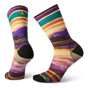 Шкарпетки чоловічі Smartwool Men's Curated Twilight Reflection Crew, Multi Color, L (SW 04087.150-L)
