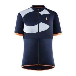 Джерсі жіноче Craft CORE Endur Logo Jersey Woman, Blaze/Sulfur, XS (1910562)