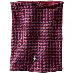 Шарф-труба Smartwool NTS Mid 250 Reversible Pattern Neck Gaiter Aubergine Heather/Hibiscus Heather (SW SC913.768)