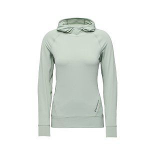 Кофта жіноча з рукавом реглан Black Diamond W Ls Alpenglow Hoody, Agave, M (BD 7520803061MED1)
