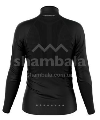 Ветровка женская Compressport Hurricane Windproof Jacket W, Black, XS (7630102552911)