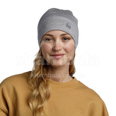 Шапка Buff Merino Lightyweight Beaney Solid Light Grey (BU 113013.933.10.00)