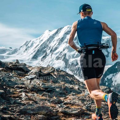 Шкарпетки Compressport Pro Racing Socks V3.0 Trail, Blue Lolite/Lime, T1 (PRSV3-TR 513 0T1)