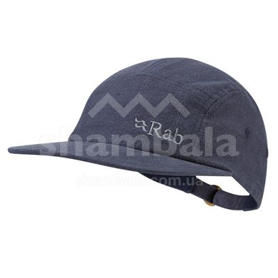 Кепка Rab Obtuse 5 Panel Cap, EBONY, One Size (5059913049731)