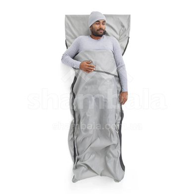 Вкладиш в спальник Sea to Summit Silk Blend Sleeping Bag Liner Mummy S, Moonstruck Grey (STS ASL032051-191802)