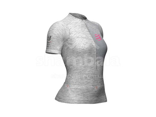Женская футболка Compressport Trail Postural SS Top W, Grey, S (AW00001B 100 00S)
