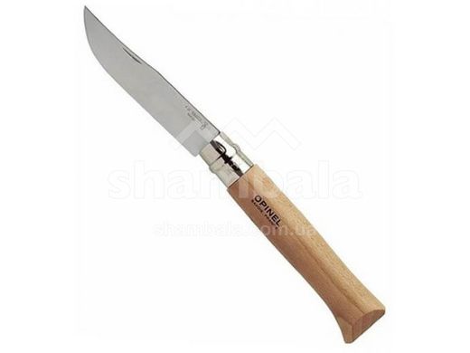 Складной туристический нож Opinel №10 Stainless Steel Wood (OPN 123100)