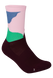 Шкарпетки велосипедні POC Essential Print Sock, Color Splashes Multi Opal/Basalt, M (PC 651448369MED1)
