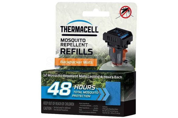 Набір пластин Thermacell M-48 Repellent Refills Backpacker, Blue (TC 12000530)