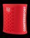Напульсники Compressport Sweatbands 3D.Dots, Fluo Red/White, One Size (7630102590081)
