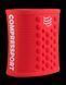 Напульсники Compressport Sweatbands 3D.Dots, Fluo Red/White, One Size (7630102590081)