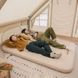 Самонадувающийся матрас двухместный с помпой Naturehike NH20FCD08, 200х132х10см, Beige (6976023925115)