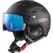 Шолом гірськолижний Cairn Maverick Visor Evolight NXT, black, 56-58, M (0605394-02-56-58)