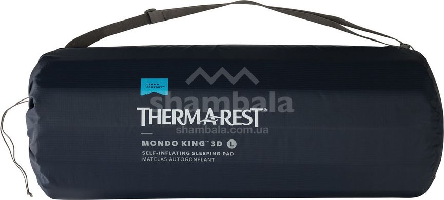 Самонадувной коврик Therm-a-Rest MondoKing 3D XXL, 203х76х11 см, Blue (0040818132265)