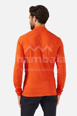 Футболка з довгим рукавом чоловіча Rab Ridgeline LS Tee, Firecracker, MED (QBL-55-FCR-MED)