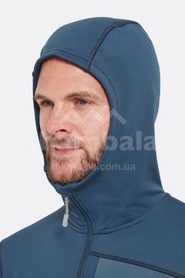 Мужская флисовая кофта Rab Superflux Hoody, Tempest Blue, S (RB QFG-13-TMB-SML)
