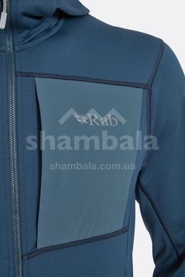 Мужская флисовая кофта Rab Superflux Hoody, Tempest Blue, S (RB QFG-13-TMB-SML)