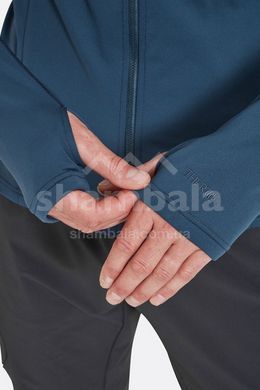 Мужская флисовая кофта Rab Superflux Hoody, Tempest Blue, S (RB QFG-13-TMB-SML)