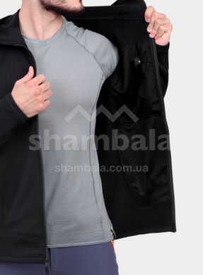 Мужская флисовая кофта с рукавом реглан Black Diamond Factor Hoody, L - Black (BD 744040.0002-L)
