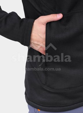 Чоловіча флісова кофта з рукавом реглан Black Diamond Factor Hoody, M - Black (BD 744040.0002-M)