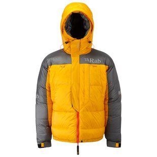 Зимовий пуховик Rab Expedition 8000 Jacket, Gold/Shark, S (RB QED-21-GO-S)