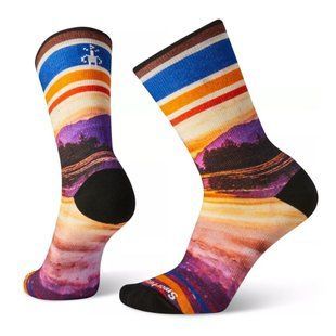 Шкарпетки жіночі Smartwool Wm's Curated Reflection Mountain Crew, Multi Color, M (SW 04112.150-M)