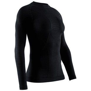 Термофутболка X-Bionic Apani 4.0 Merino Shirt Round Neck Long Sleeves Women, Black, XS (AP-WT06W19W.B026-XS)