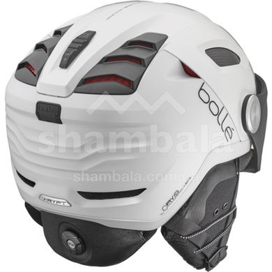 Шлем горнолыжный Bolle V-Ryft Mips, White Pearl Shiny/Phantom Blue Cat 1 to 3, 55-59 см (BL VRYFTM.BH179008)