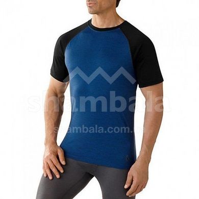 Футболка мужская Smartwool NTS Micro 150 Combo Tee Bright Blue, р.M (SW SN703.378-M)