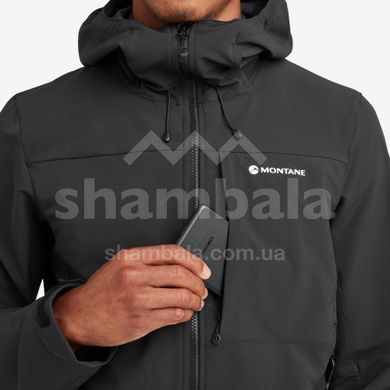 Треккинговая мужская куртка Soft Shell Montane Tenacity XT Hoodie, Oak Green, M (5056601019960)