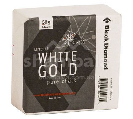 Магнезія Black Diamond White Gold 56g Chalk Block, 56 г (BD 550499.0000)