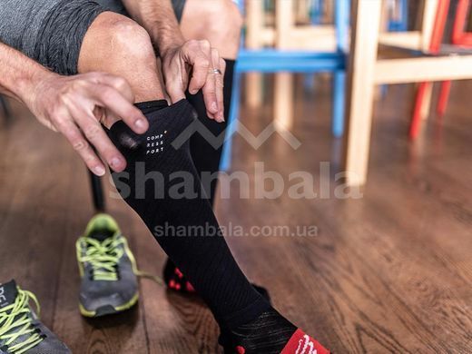 Компрессионные гольфы Compressport Full Socks Ultra Recovery, Black, T4 (SU00007B 990 0T4)