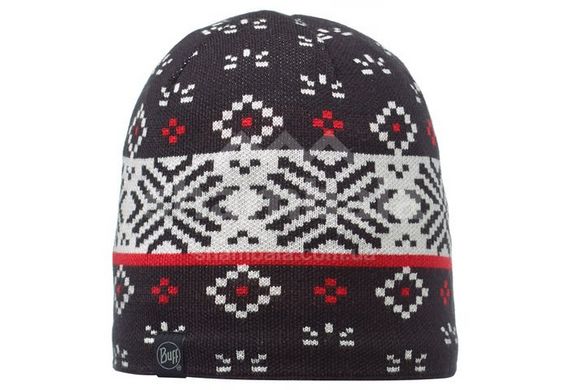 Шапка Buff Knitted & Polar Hat Jorden, Black (BU 113585.999.10.00)