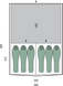 Намет шестимісний Pinguin Interval 6 Steel, Green (PNG 164640)