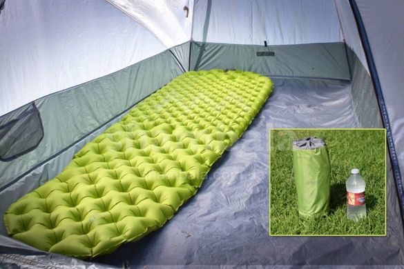 Надувной коврик Comfort Light Insulated Mat 2020, 184х55х6.3см, Green от Sea to Summit (STS AMCLINS_R)