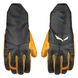 Перчатки Salewa Leather Wool Gloves, Yellow, L (28172 2501)