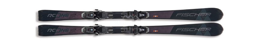 Горные женские лыжи Fischer Brilliant RC One + кріплення RS11 GW Powerrail Brake 78, 150 см (FSR A05620/T50020-150) - 2020/2021