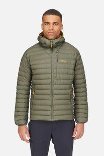 Зимний мужской пуховик Rab Infinity Microlight Jacket, Light Khaki, SML (QDB-22-LKH-SML)