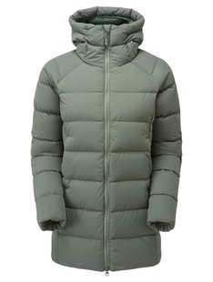 Міський жіночий зимовий пуховик Montane Female Tundra Hoodie, Eucalyptus, S/10/36 (5056237085872)