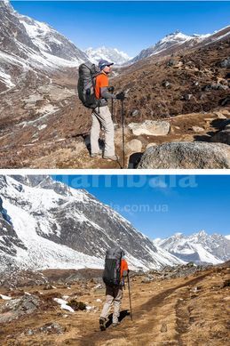 Рюкзак Naturehike Rock NH19BP095 60+5 L, Black (6927595746370)