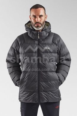 Пуховик чоловічий Rab Ascent Down Jacket, Graphene/Pebble, S (RB QDE-67-GPL-SML)