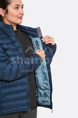 Куртка утеплена жіноча Rab Cirrus Jacket Wmns, Black, 10 (QIP-28-BLK-10)