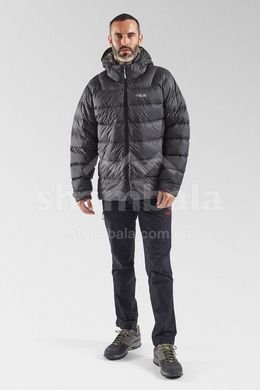 Пуховик чоловічий Rab Ascent Down Jacket, Graphene/Pebble, S (RB QDE-67-GPL-SML)