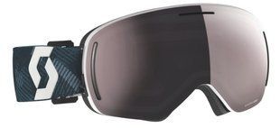 Горнолыжная маска Scott LCG EVO, Team Black/White/Enhancer Silver Chrome/Illuminatu, M/L (SCT LCGEVO 277830.6669.313) УЦЕНКА - Царапины на линзе